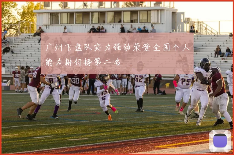广州飞盘队实力强劲荣登全国个人能力排行榜第二名