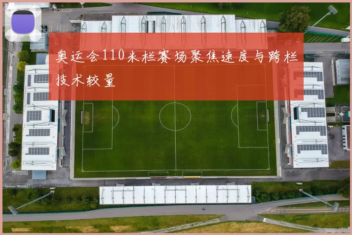 奥运会110米栏赛场聚焦速度与跨栏技术较量